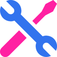 screwdriver-and-wrench-crossed_magenta_blau