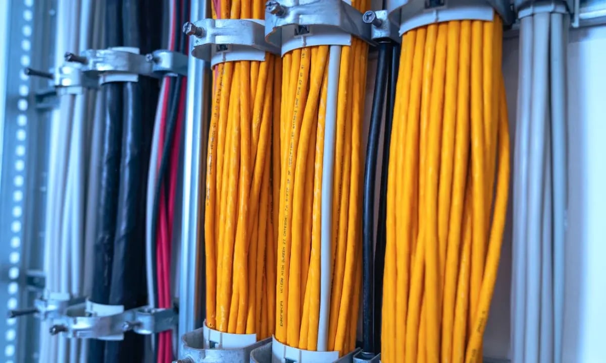Serverrack-Kabel